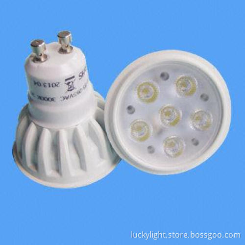 CE, RoHS Listed GU10 LED Bulbs with 400lm, 12V AC/DC Input